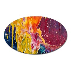 Art-color Oval Magnet by nate14shop