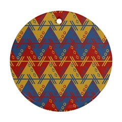 Aztec Ornament (round) by nate14shop