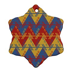 Aztec Ornament (snowflake) by nate14shop