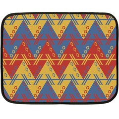 Aztec Double Sided Fleece Blanket (mini) 