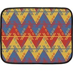 Aztec Double Sided Fleece Blanket (Mini)  35 x27  Blanket Front