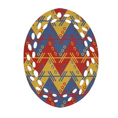 Aztec Ornament (oval Filigree) by nate14shop