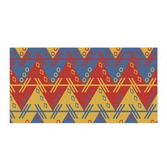 Aztec Satin Wrap 35  X 70  by nate14shop