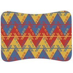 Aztec Velour Seat Head Rest Cushion by nate14shop