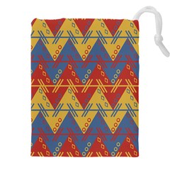 Aztec Drawstring Pouch (5xl) by nate14shop