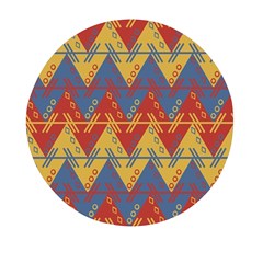 Aztec Mini Round Pill Box (pack Of 3) by nate14shop