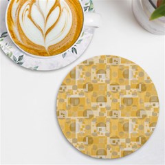 Background Abstract Uv Print Round Tile Coaster