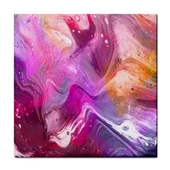 Background-color Tile Coaster by nate14shop