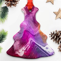 Background-color Christmas Tree Ornament (two Sides) by nate14shop