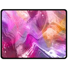 Background-color Double Sided Fleece Blanket (large)  by nate14shop