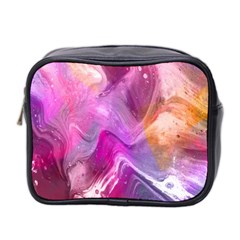 Background-color Mini Toiletries Bag (two Sides) by nate14shop