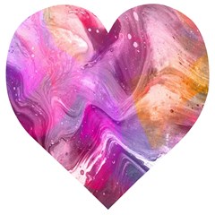 Background-color Wooden Puzzle Heart by nate14shop