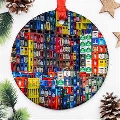 Beverages Round Ornament (two Sides)