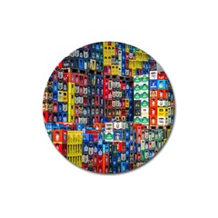 Beverages Magnet 3  (round) by nate14shop