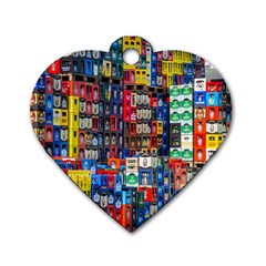 Beverages Dog Tag Heart (two Sides) by nate14shop