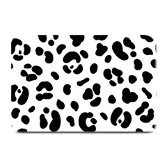 Blak-white-tiger-polkadot Plate Mats by nate14shop