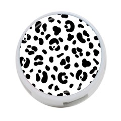 Blak-white-tiger-polkadot 4-port Usb Hub (two Sides) by nate14shop