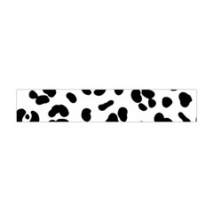 Blak-white-tiger-polkadot Flano Scarf (mini) by nate14shop