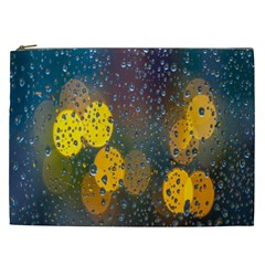 Bokeh Cosmetic Bag (xxl) by nate14shop