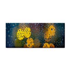 Bokeh Hand Towel by nate14shop