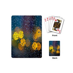 Bokeh Playing Cards Single Design (mini)