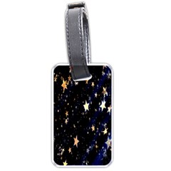 Christmas Luggage Tag (one Side) by nate14shop