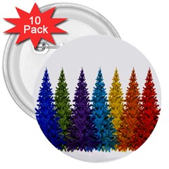 Christmas-002 3  Buttons (10 Pack)  by nate14shop