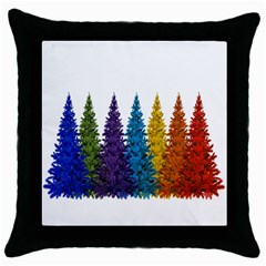 Christmas-002 Throw Pillow Case (black) by nate14shop