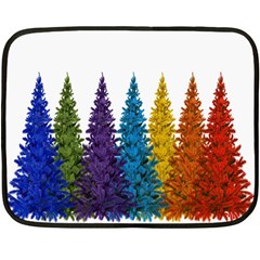 Christmas-002 Fleece Blanket (mini) by nate14shop