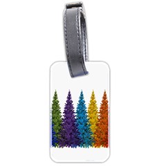 Christmas-002 Luggage Tag (two Sides) by nate14shop