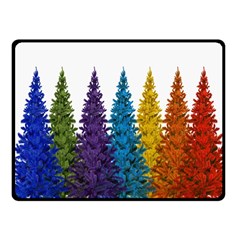 Christmas-002 Fleece Blanket (small) by nate14shop