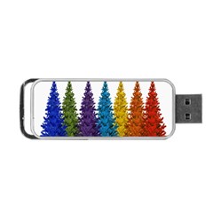 Christmas-002 Portable Usb Flash (two Sides) by nate14shop