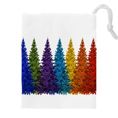 Christmas-002 Drawstring Pouch (4xl) by nate14shop