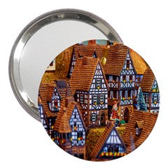 Christmas-motif 3  Handbag Mirrors