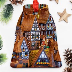 Christmas-motif Bell Ornament (two Sides) by nate14shop