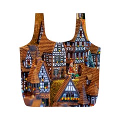 Christmas-motif Full Print Recycle Bag (m) by nate14shop