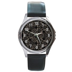 Cloth-002 Round Metal Watch