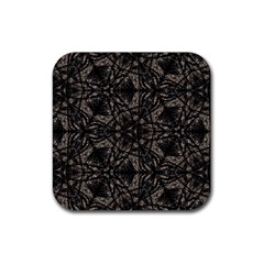 Cloth-002 Rubber Coaster (Square)