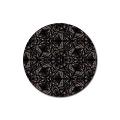 Cloth-002 Rubber Coaster (Round)