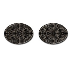 Cloth-002 Cufflinks (Oval)