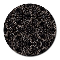 Cloth-002 Round Mousepads by nate14shop