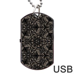 Cloth-002 Dog Tag USB Flash (One Side)