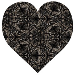 Cloth-002 Wooden Puzzle Heart by nate14shop