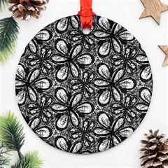 Cloth-004 Ornament (round) by nate14shop