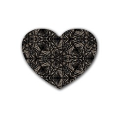 Cloth-3592974 Rubber Heart Coaster (4 Pack) by nate14shop