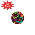 Construction-set 1  Mini Buttons (10 pack)  Front