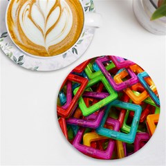 Construction-set Uv Print Round Tile Coaster by nate14shop