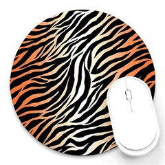 Cuts  Catton Tiger Round Mousepads by nate14shop