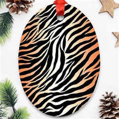 Cuts  Catton Tiger Ornament (oval) by nate14shop