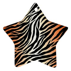 Cuts  Catton Tiger Ornament (star) by nate14shop